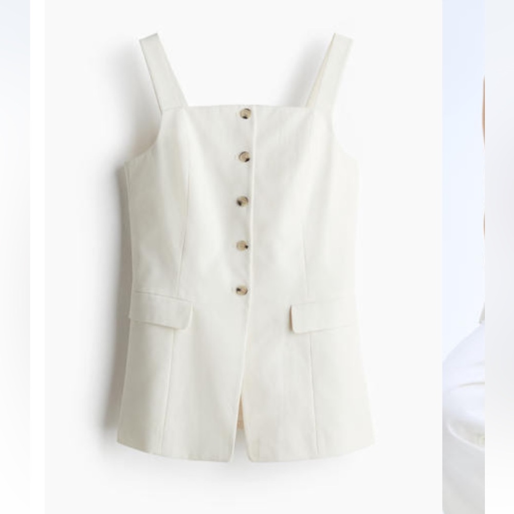 H&M Long Vest size M